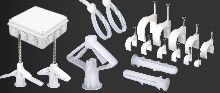 assortment of plastic products